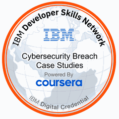 Cybersecurity Breach Case Studies badge