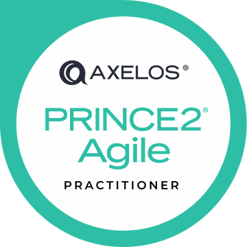 PRINCE2 Agile Practitioner badge