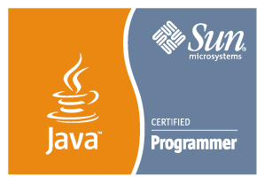 Sun Certified Java Programmer badge
